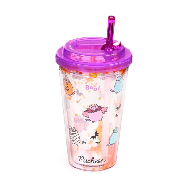 Pusheen Kubek z rurką Dracula [CUP86]