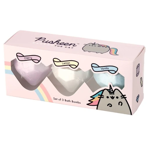 Pusheen Kule do kąpieli zestaw 3 szt [BATH65]