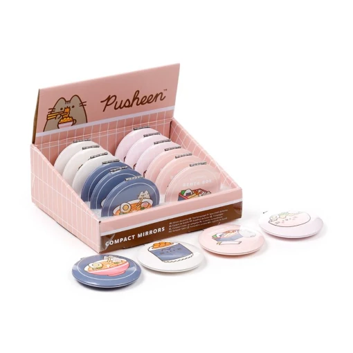 Pusheen Lusterko okrągłe Sushi club [MIRR89]